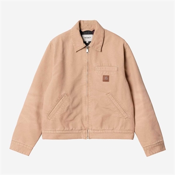 Carhartt WIP Jacket Dayton W Dusty H Brown Stone Canvas